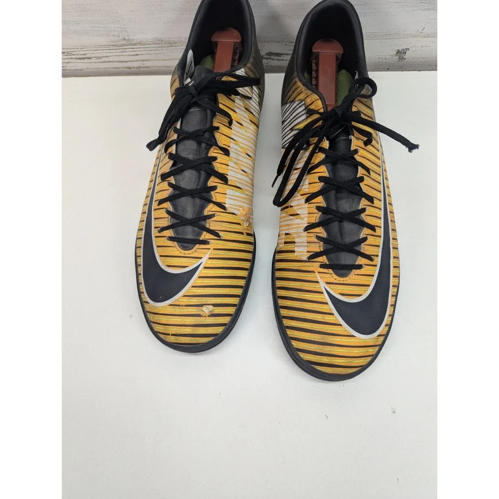 Nike MercurialX Victory VI IC Indoor Soccer Shoes Laser Orange Black 831966-801